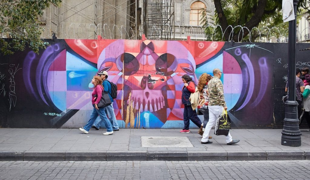 Tur Seni Jalanan Kota Meksiko